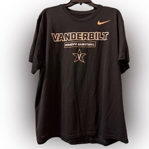 Vanderbilt University Women's Basketball Nike Tee Shirt, XXL 2XL